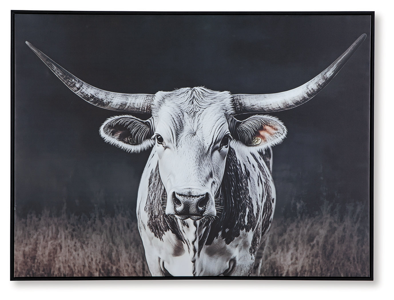 Harlandale wall art head on view