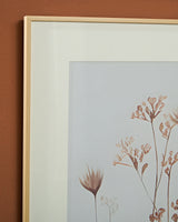 Close-up detail of Chettings floral framed print