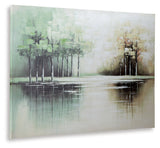 Garlenridge Green/Tan/White Wall Art