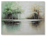 Garlenridge Green/Tan/White Wall Art