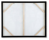 Shadwick Multi Floral Wall Art back view