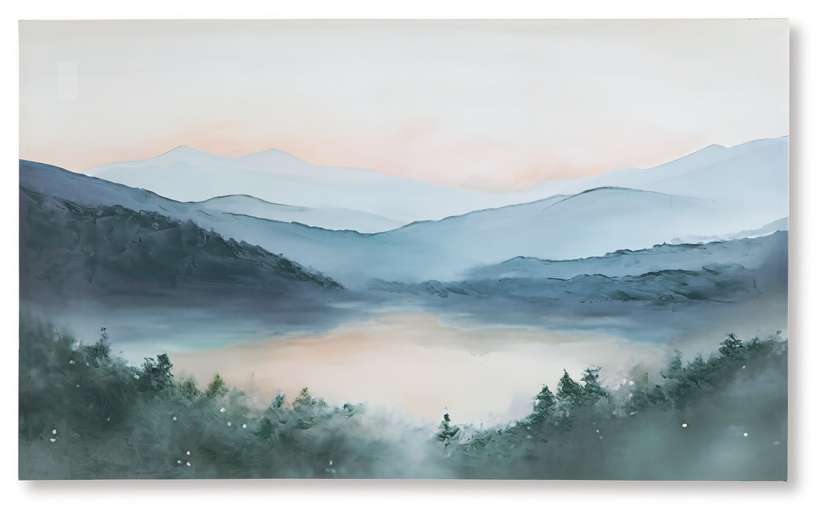 Side angle of Vernmont Multi gallery wrapped canvas