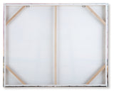 Close-up of hand-painted embellishments on Rogerland Wall Art