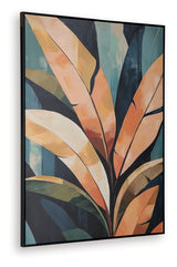 Back of Laurelie wall art showing hanging bracket