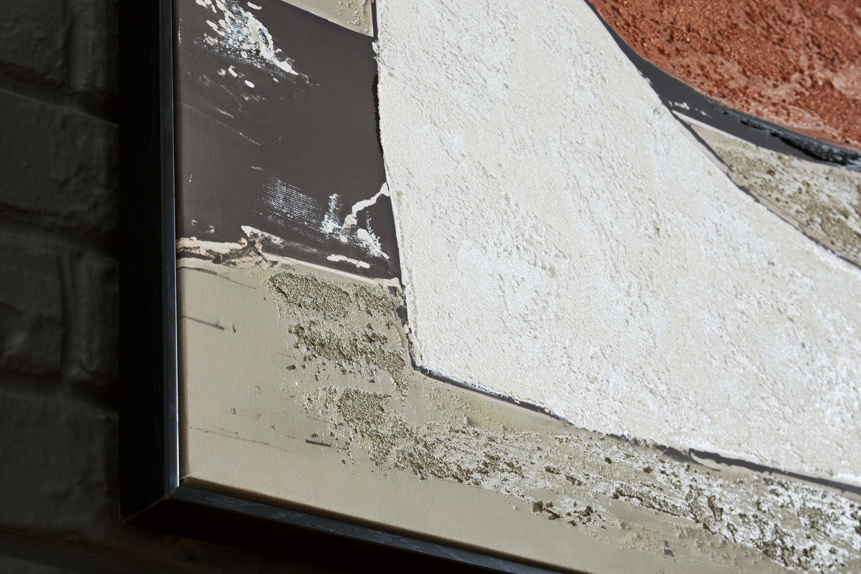 Close-up of Anchorstone hand-painted embellishment