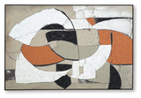 Anchorstone Wall Art hung straight angle view