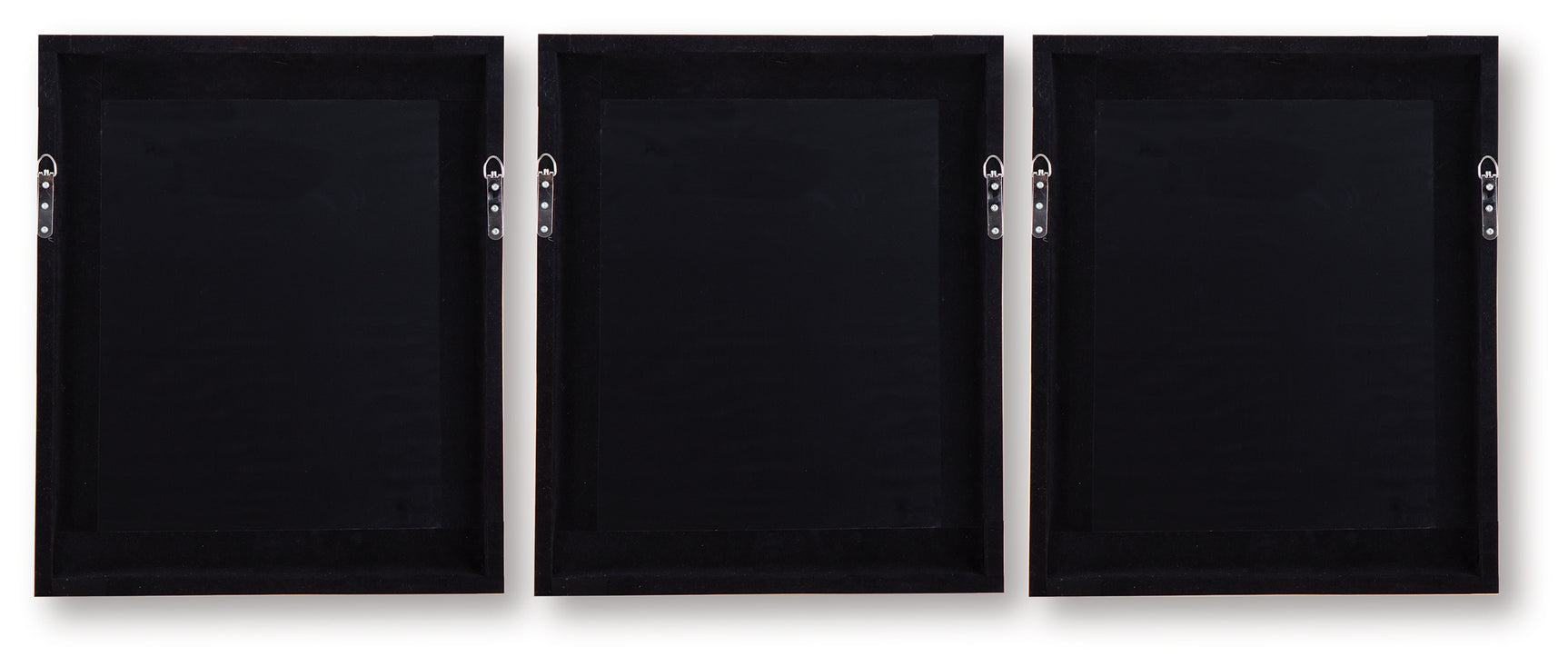Close-up detail of Hendridge wall art frame and acrylic front