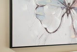 Dashwick Multi Wall Art close-up of butterfly hand painted details