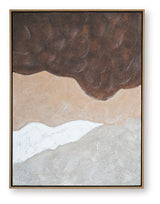 Framed Fanthorne abstract wall art detail
