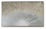 Alternate front view of Waldard abstract art
