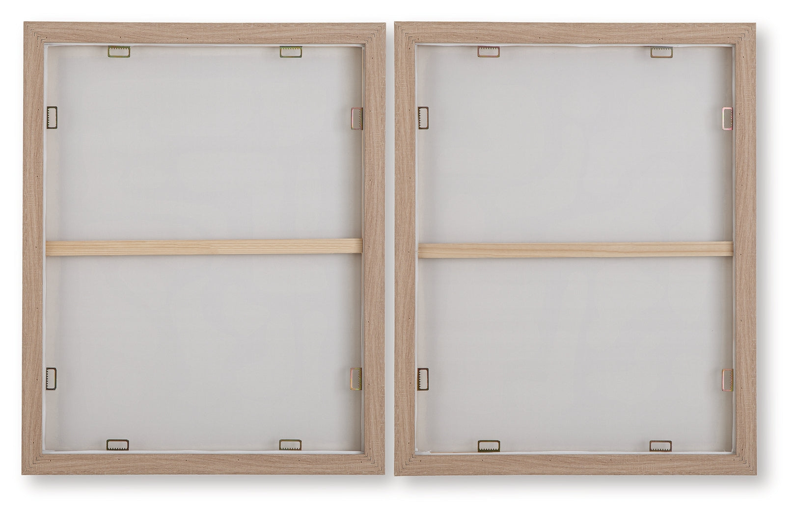Waldett Beige/White Wall Art (Set of 2)