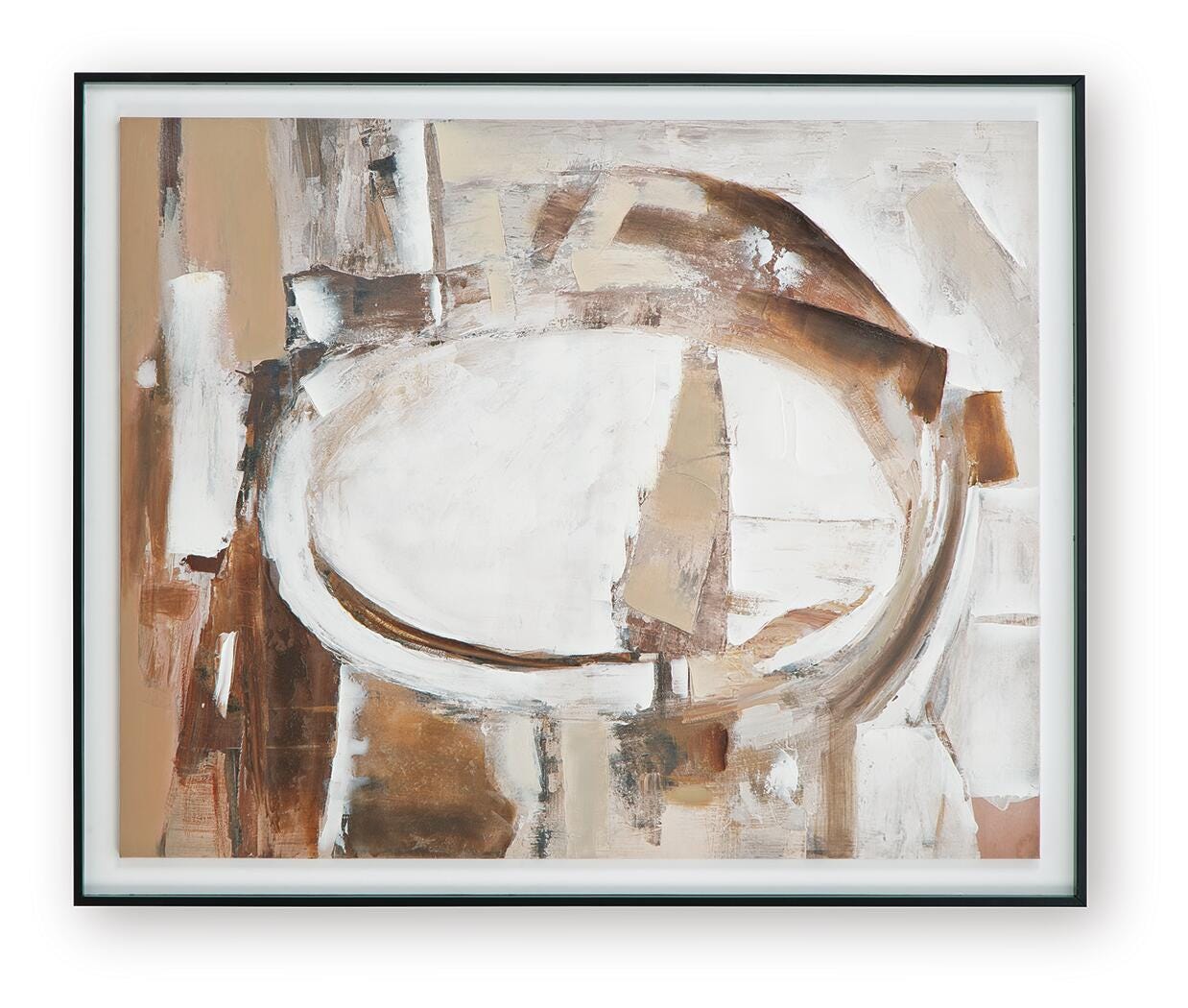 Bradlow Brown/White/Black Wall Art view 4