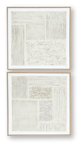Andorfield Beige/Black/White Wall Art (Set of 2) view 4