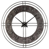 Ana Sofia Antique Gray Wall Clock - Ella Furniture