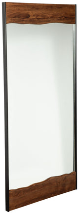 Panchali Floor Mirror angled side view