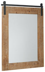 Lanie Accent Mirror angled side view