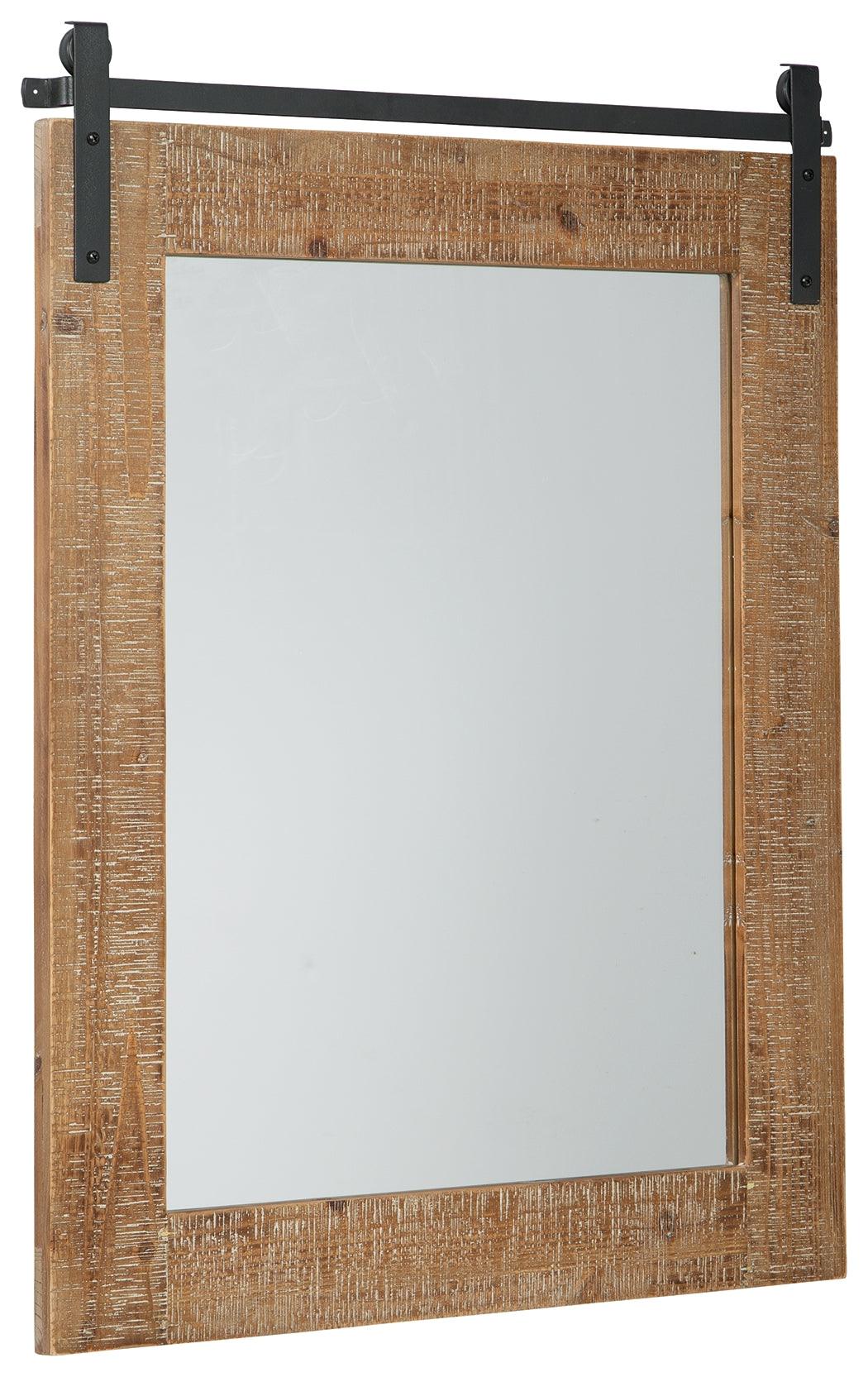Lanie Accent Mirror angled side view