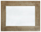 Waltleigh Accent Mirror hanging on wall