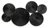 Rhetlen Wall Decor angled side view showing geometric pattern