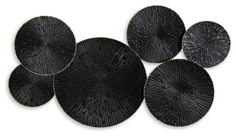 Rhetlen Wall Decor angled side view showing geometric pattern