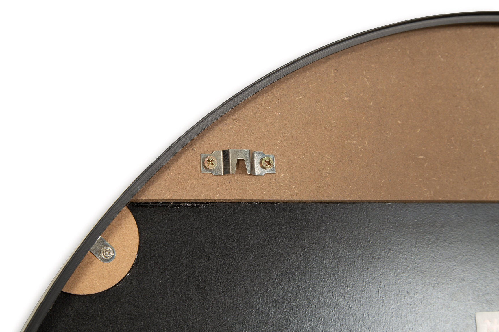 Sethall Black Floor Mirror back detail