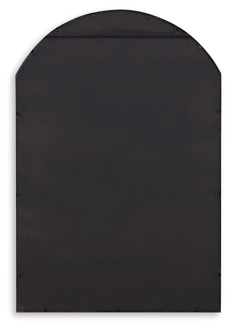Evengton Accent Mirror back showing keyhole bracket
