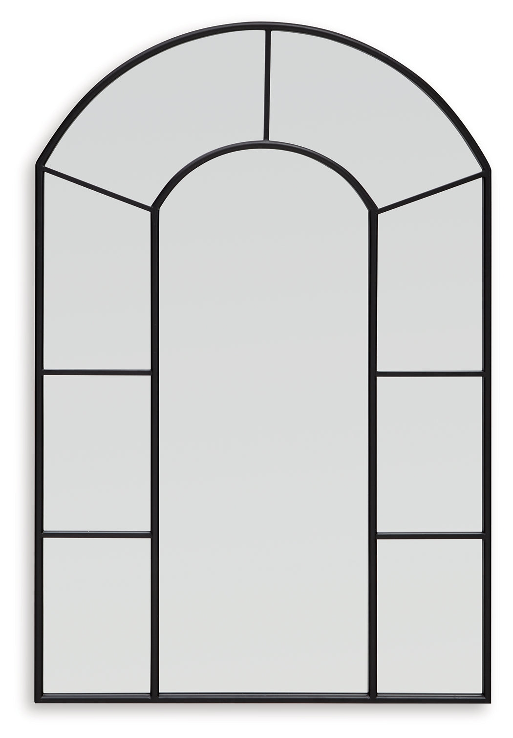Evengton Accent Mirror front view showing arched design