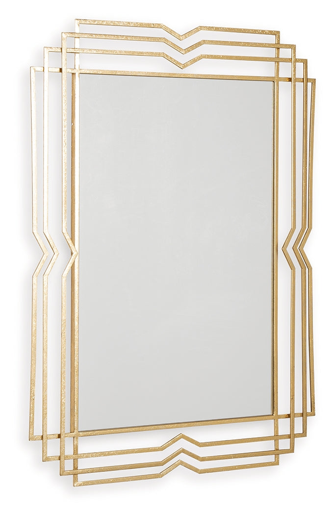 Claybrook Accent Mirror angled angled view
