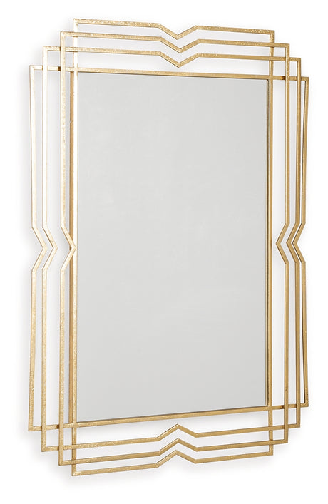 Claybrook Accent Mirror angled angled view