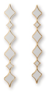 Harriswood accent mirror angled side view