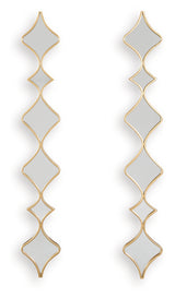 Harriswood accent mirror head-on view A