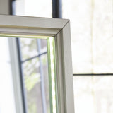 Evesen Champagne floor standing mirror showing full front view