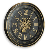 Dairton Wall Clock angled side view