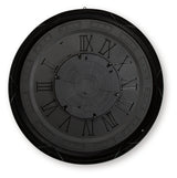 Dairton Wall Clock rear view showing hanging bracket