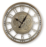 Gilover wall clock head-on view