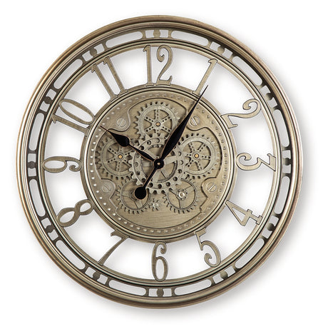 Gilover wall clock head-on view