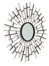 Garrenworth accent mirror angled side view