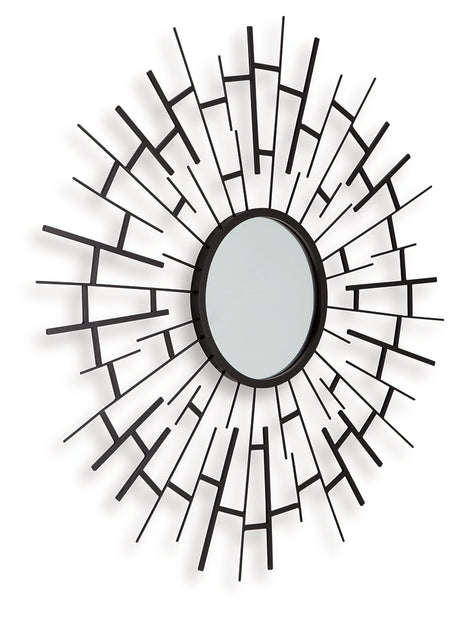 Garrenworth accent mirror angled side view