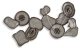 Worthman Multi Wall Decor back view showing hanging bracket