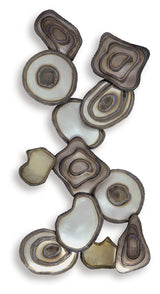 Worthman Multi Wall Decor head-on with light reflection