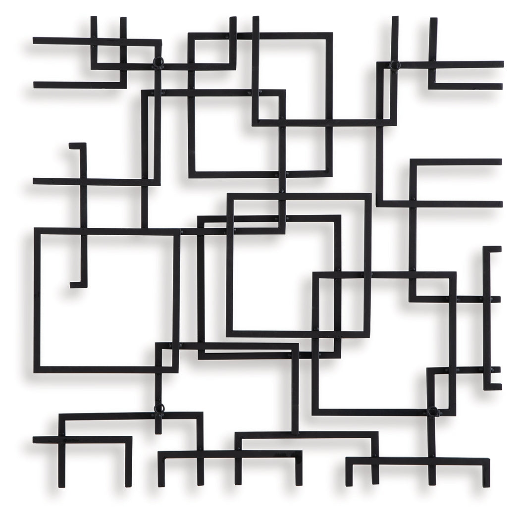 Aadanton Black Wall Decor
