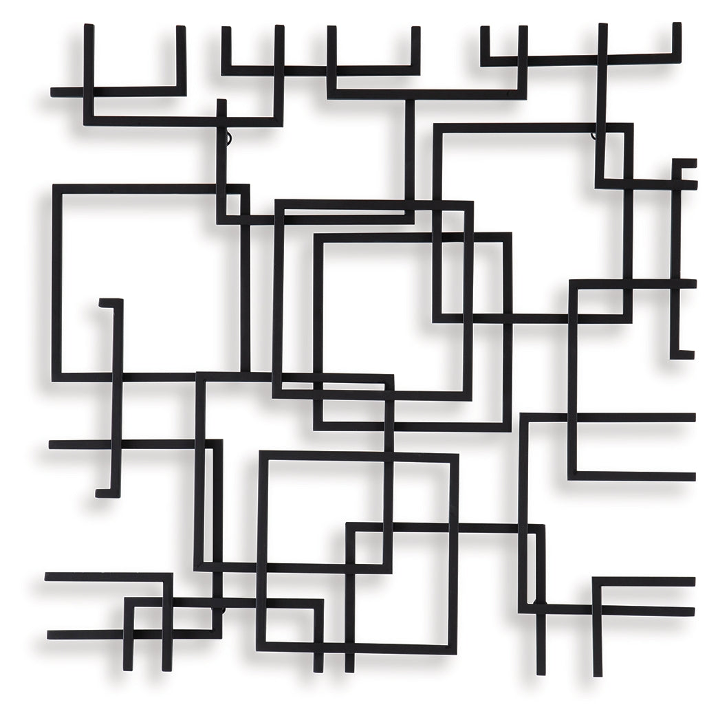 Aadanton Black Wall Decor
