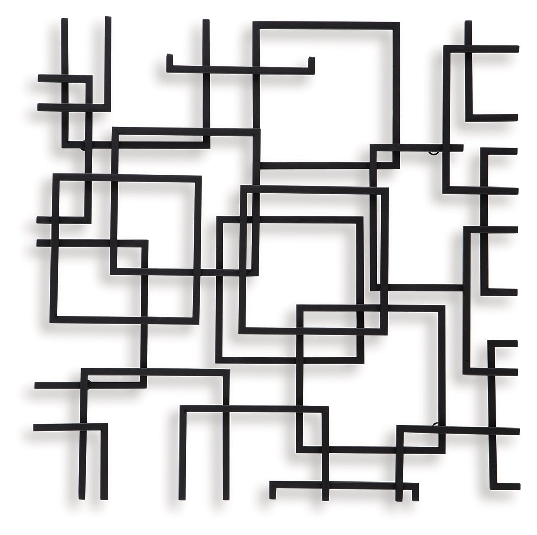 Aadanton Black Wall Decor
