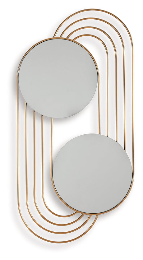 Warrenley Accent Mirror head-on view