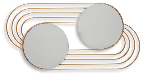 Warrenley Accent Mirror alternate front view