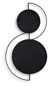 Back view of Shayham Accent Mirror