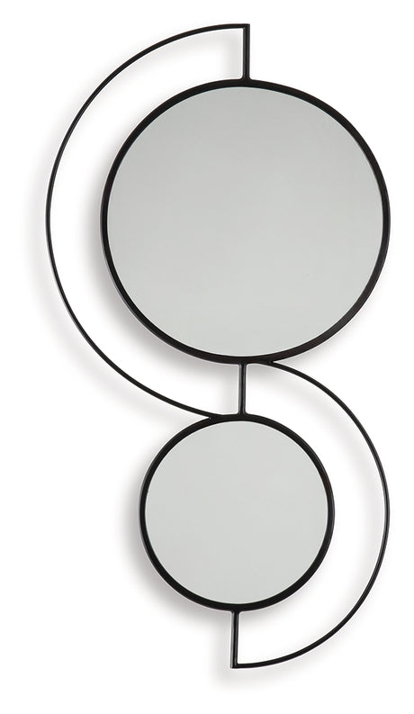 Shayham Accent Mirror angled detail