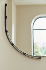 Close-up of Valkings Mirror metal frame detail
