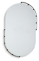 Valkings Oval Mirror head-on angle