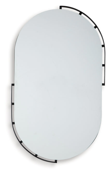 Valkings Oval Mirror head-on angle